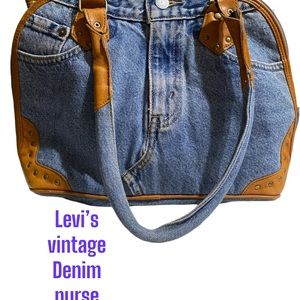Levi’s denim vintage bag hippie boho vintage